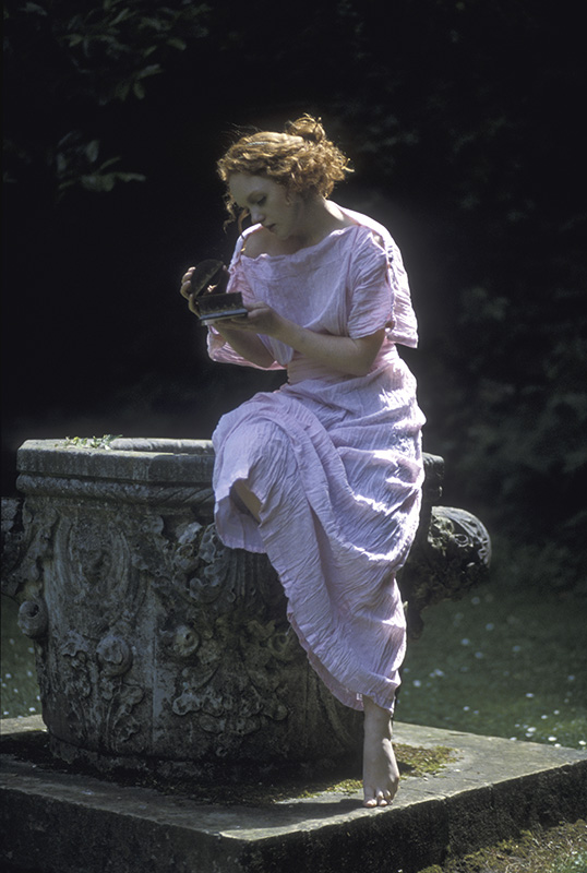 Ivory Flame by Christopher KIngsford Curram Ivory Flame Pre-raphaelite model art redhead 800  Time-traveller