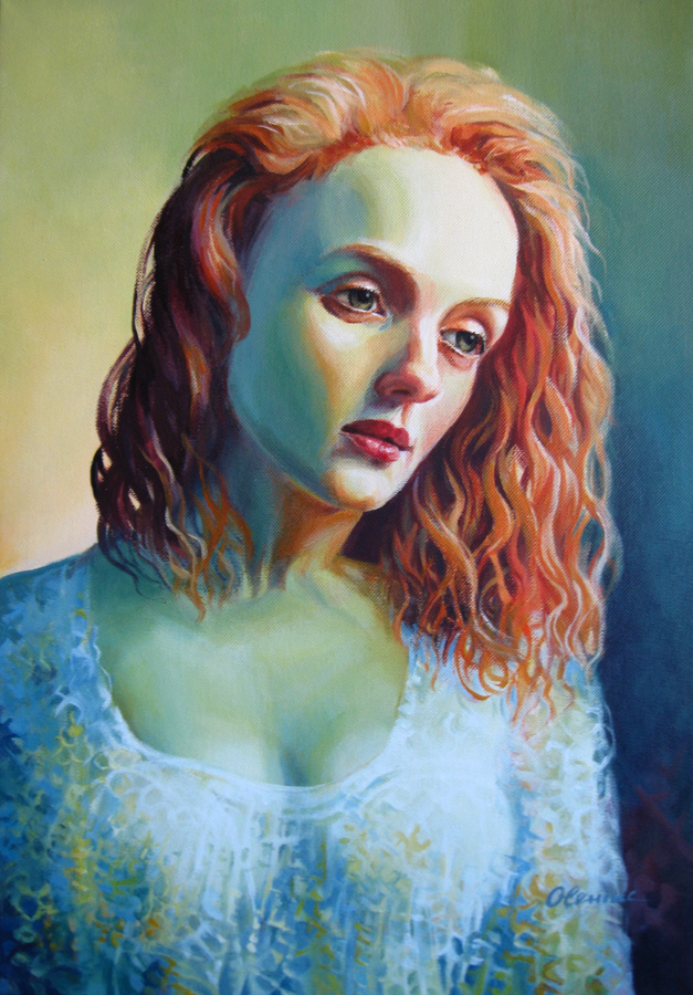 Ivory Flame by Ivory Flame Elena Oleniuc Painting 900  Canvas