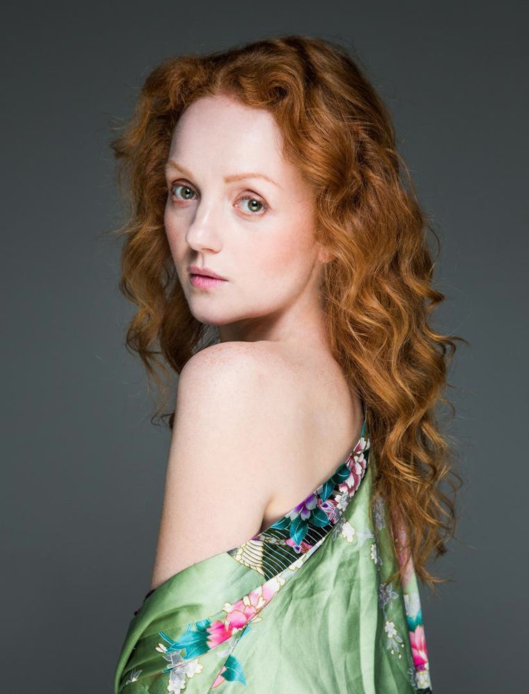 Redhead Ivory Flame model portrait by Pierus
