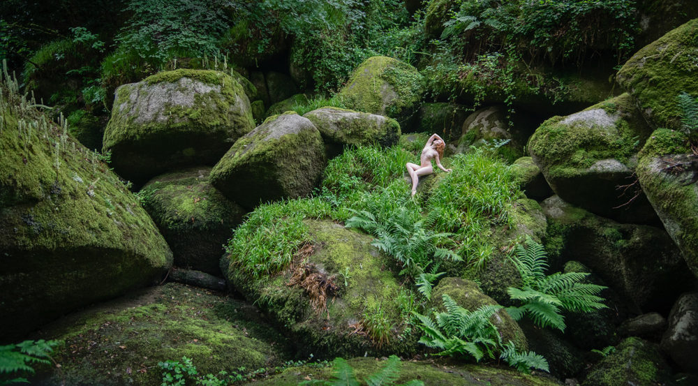 Art Nude model IVORY FLAME by Tim Pile photography