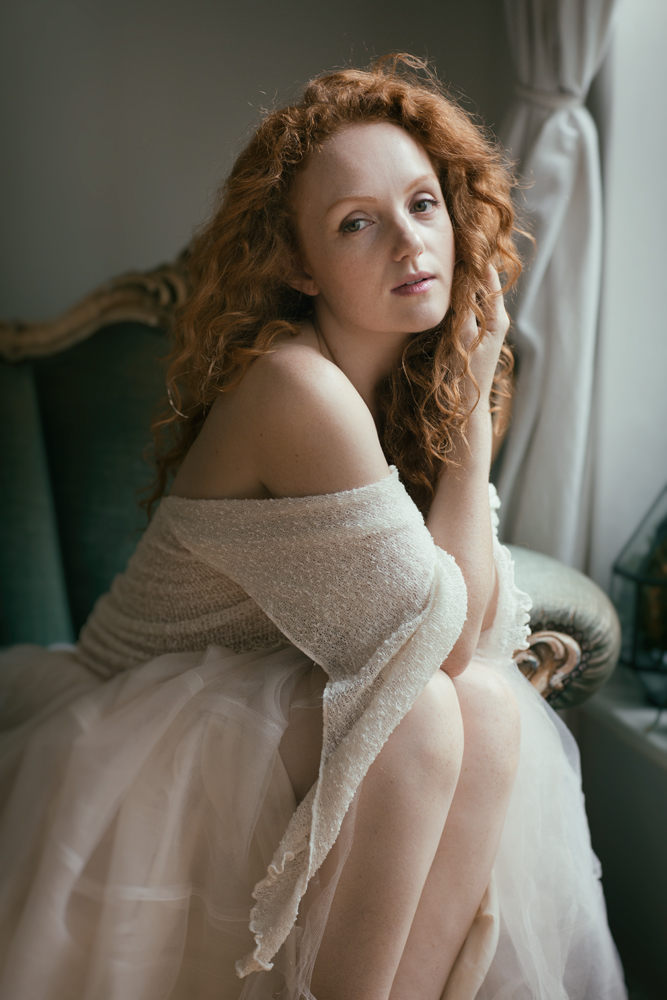 Ivory Flame by Ivory Flame Rob Elllis redhead model Holly 1000  Portrait
