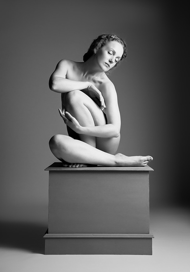 Ivory Flame by Derwood Ivory Flame Seated Art Nude Classical nude naked model 900  Figure