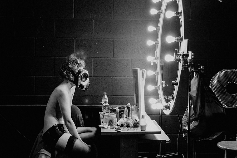 Ivory Flame by Benedict Campbell Ivory Flame Gas Mask 2007 Intermission 900px  Surreal