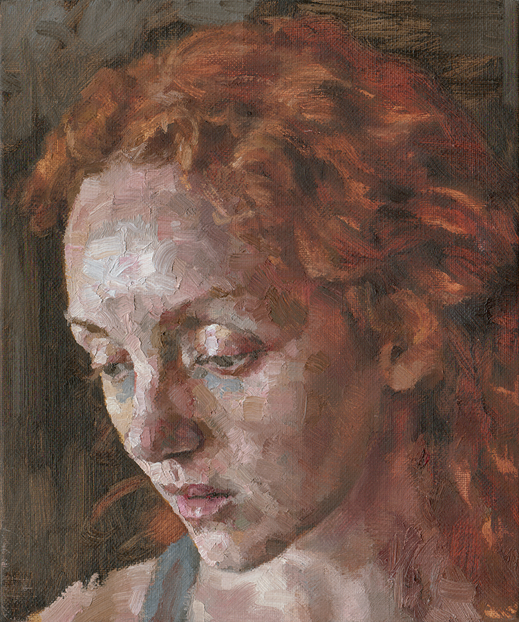 Ivory Flame by Danny Howes Art Portrait Painting Ivory Flame 900  Canvas