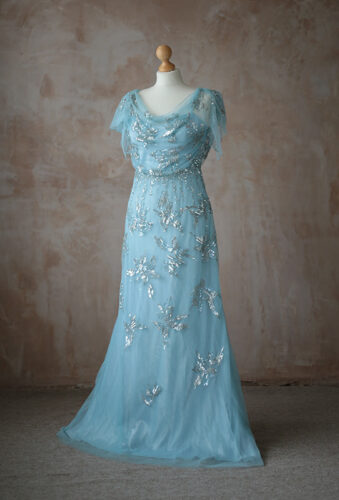 Pale Blue Sparkle Dress