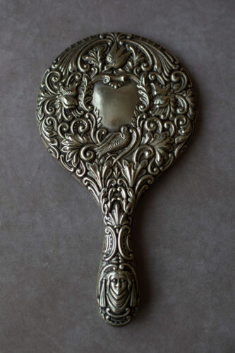 Silver Hand Mirror