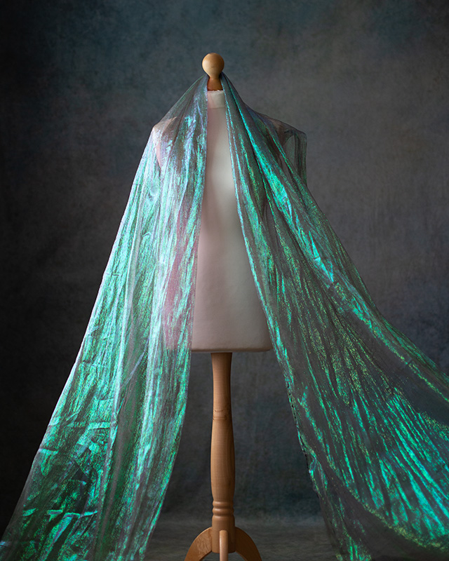 Electric Shimmer Fabric