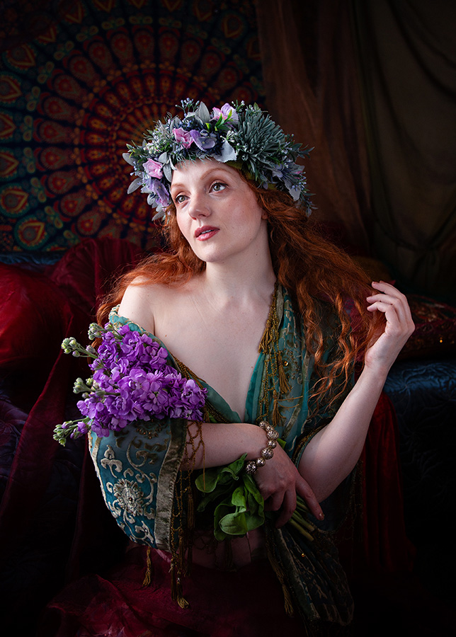 Ivory Flame by Seamus Byrne Ivory Flame Bohemian Bloom Remote IMG_5658 ed 2 900 cooler  Portrait