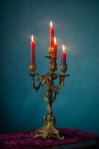 Gilded Candleabra