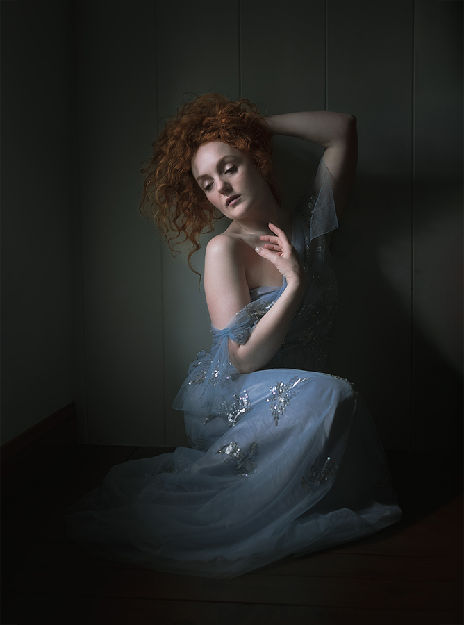 Pale Blue Sparkle Dress