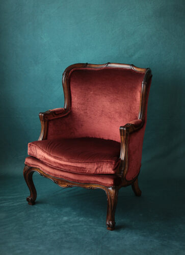 Rust Red Chair