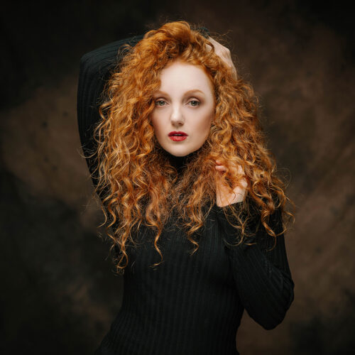 Black Polo Neck Jumper