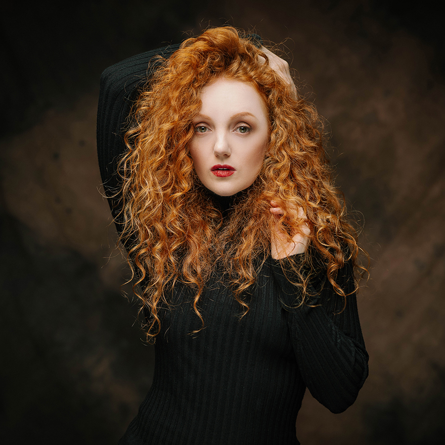 Black Polo Neck Jumper