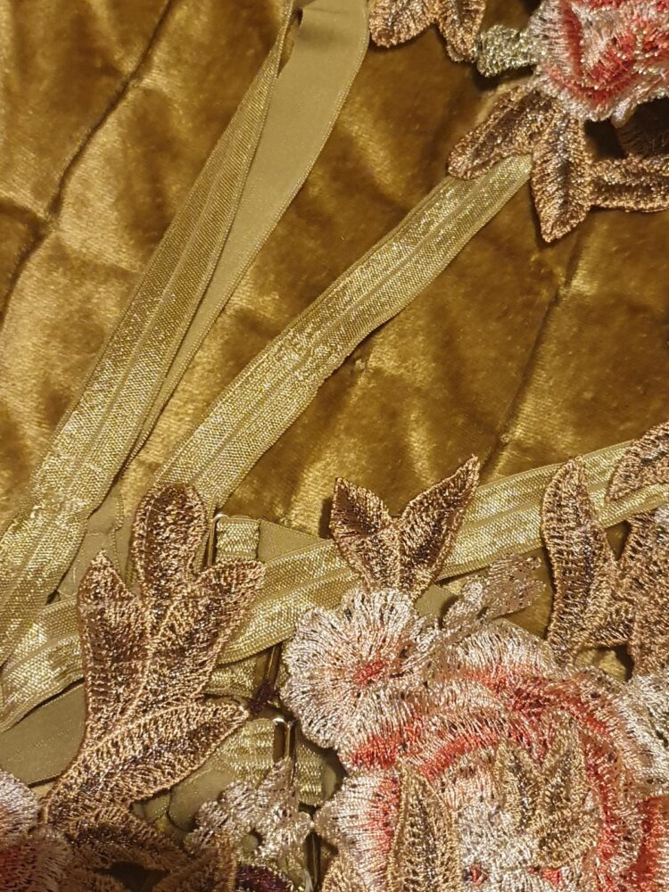 Guilded Flower Bodycage (Size S) – £150 (RRP £220)